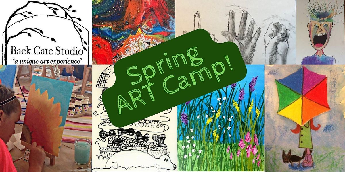 Spring Art Camp at Rolling Hills Charter in Boise--5 afternoons