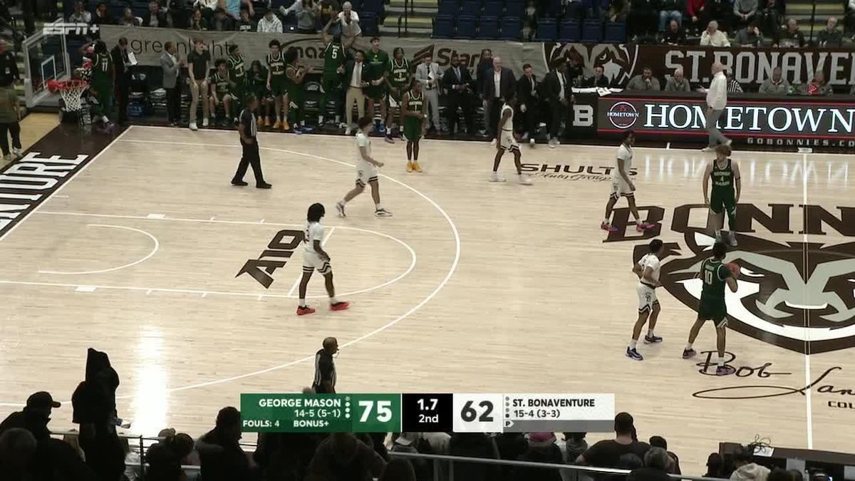 St. Bonaventure Bonnies at George Mason Patriots Mens Basketball