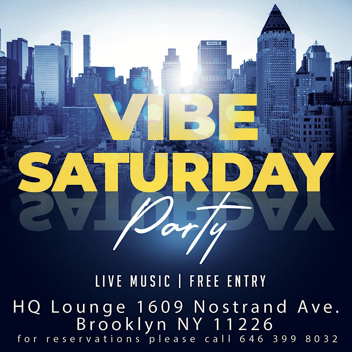 VIBE SATURDAYS