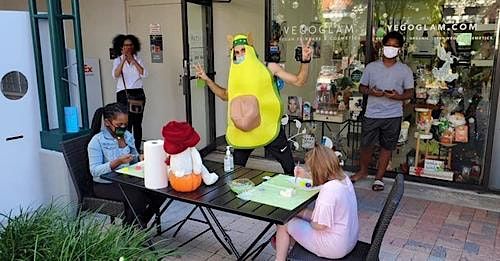 Kids  Make and Take  pop-up event at The Vegan Cosmetics Store