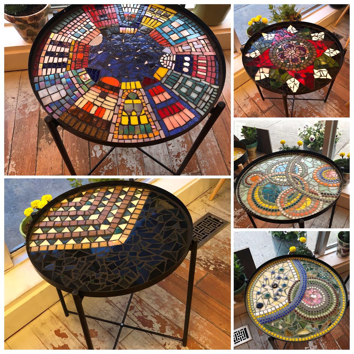 Make Your Own Mosaic Coffee Table at At Origin Coffee, Toronto on 2nd ...