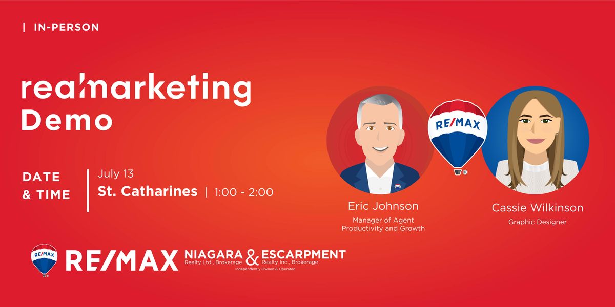 RealMarketing Demo | RE/MAX Niagara Realty Ltd., Brokerage St ...