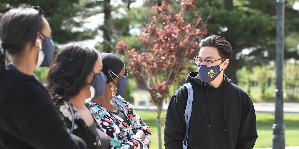 Gloucester Campus Tour RCSJ Student Services Presentation Room