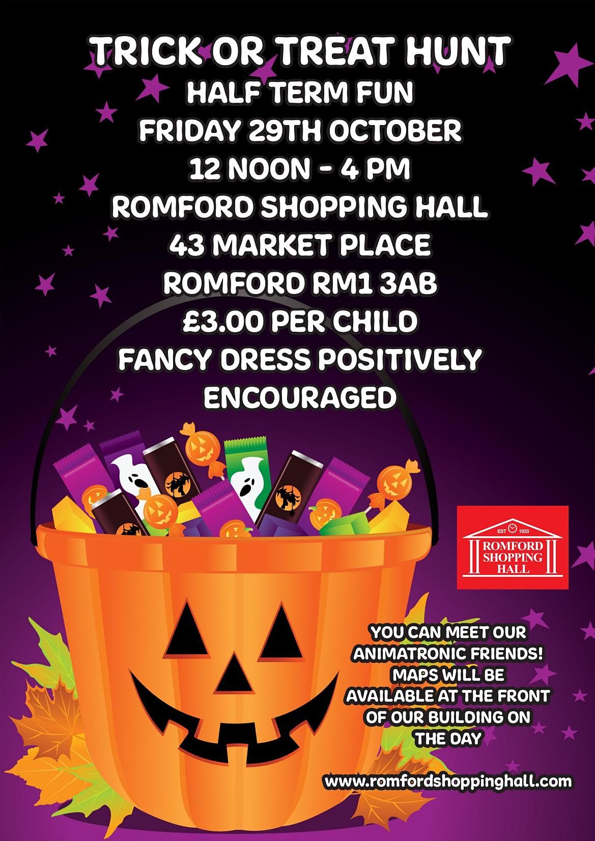 Halloween Trick or Treat Hunt | Romford 