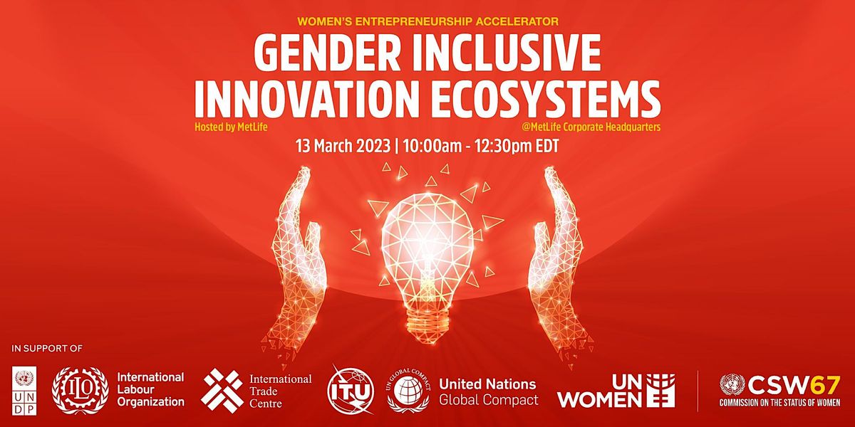 Gender Inclusive Innovation Ecosystems & WEA Digital Innovation ...