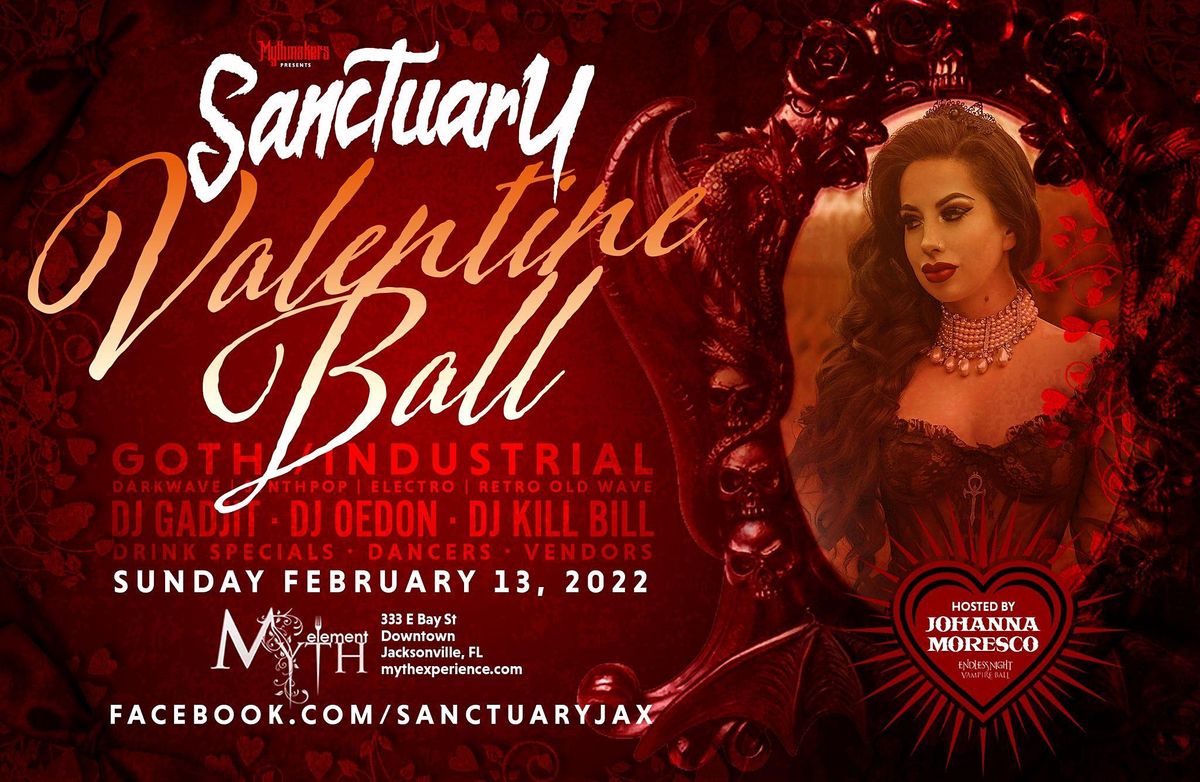 2nd Sunday Sanctuary "Valentine's Goth Night" at Myth Nightclub | 02.13.22
