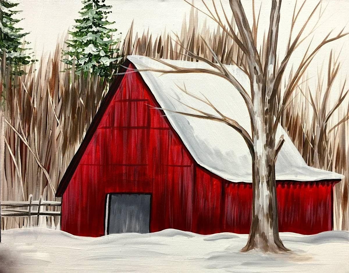 Winter Barn Paint Party