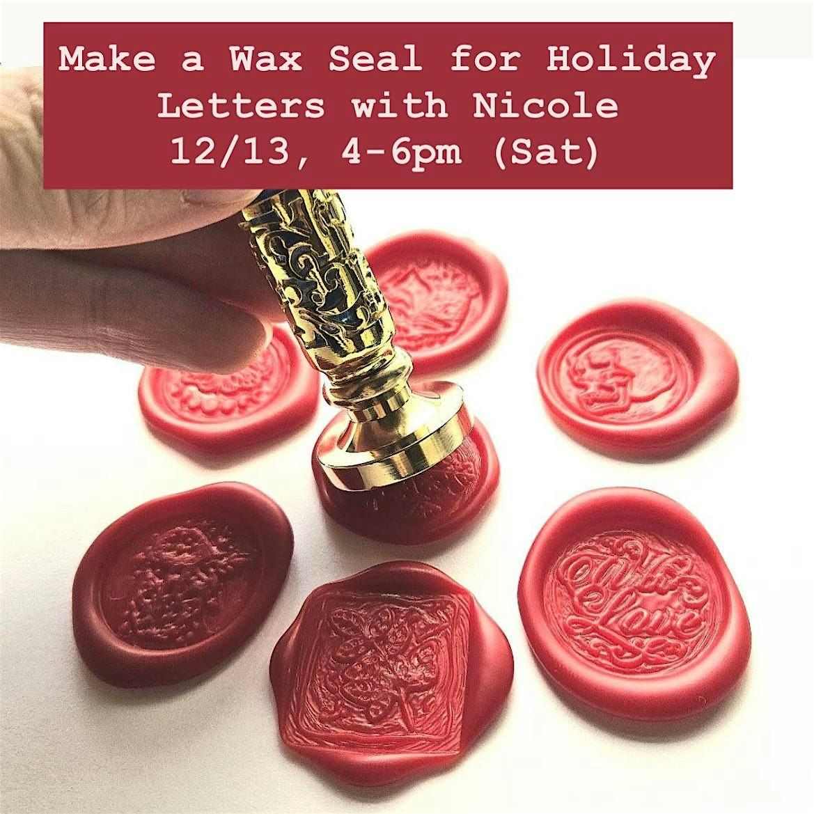 Make a Wax Seal for Holiday Letters