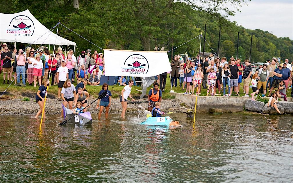 2024 Cardboard Boat Race at Ithaca Yacht Club on 8th September, 2024