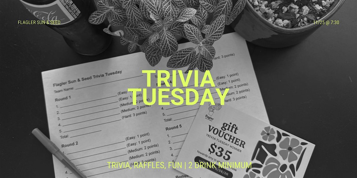 Trivia Tuesday