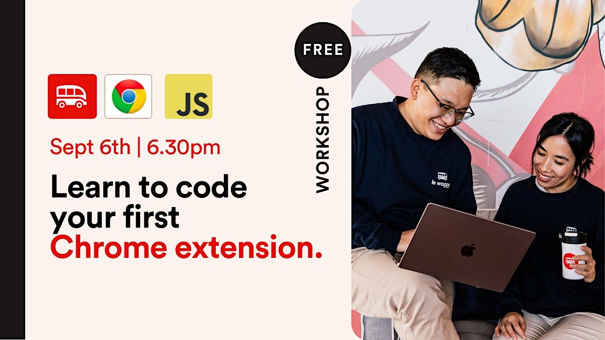 Online Workshop: Code your first Chrome Extension