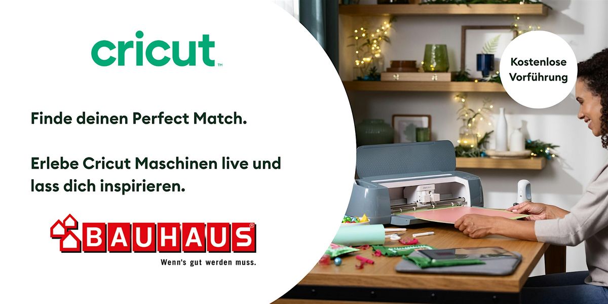 Bremen BAUHAUS x Cricut - kostenlose Vorf\u00fchrung