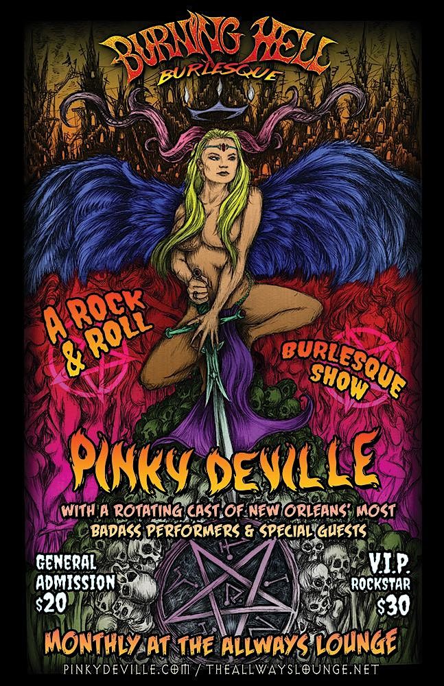 Burning Hell Burlesque - Rock & Roll Burlesque Show