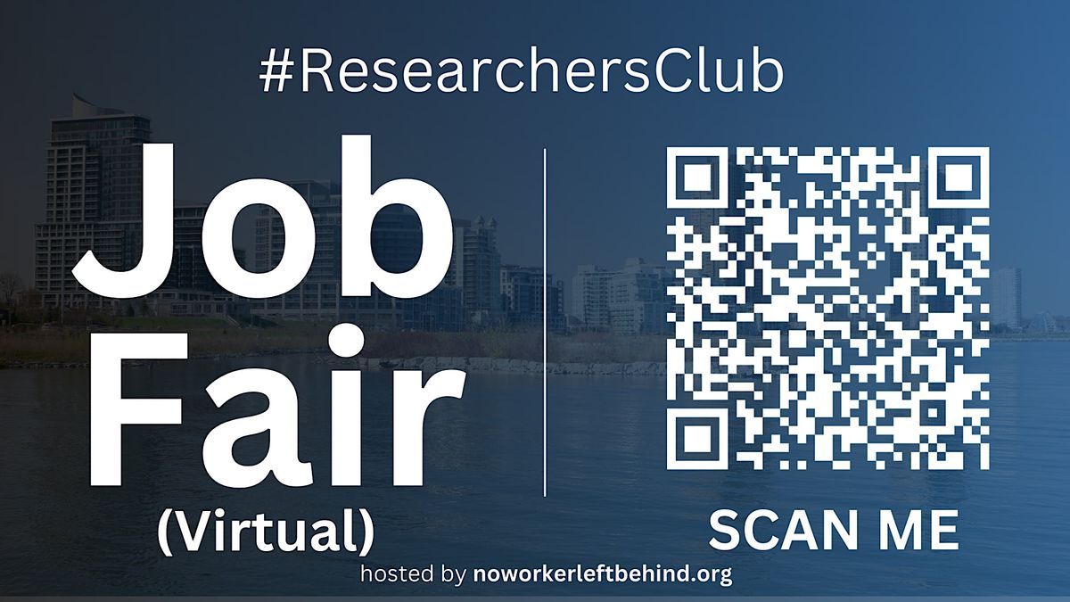 #ResearchersClub Virtual Job Fair \/ Career Expo Event #Riverside