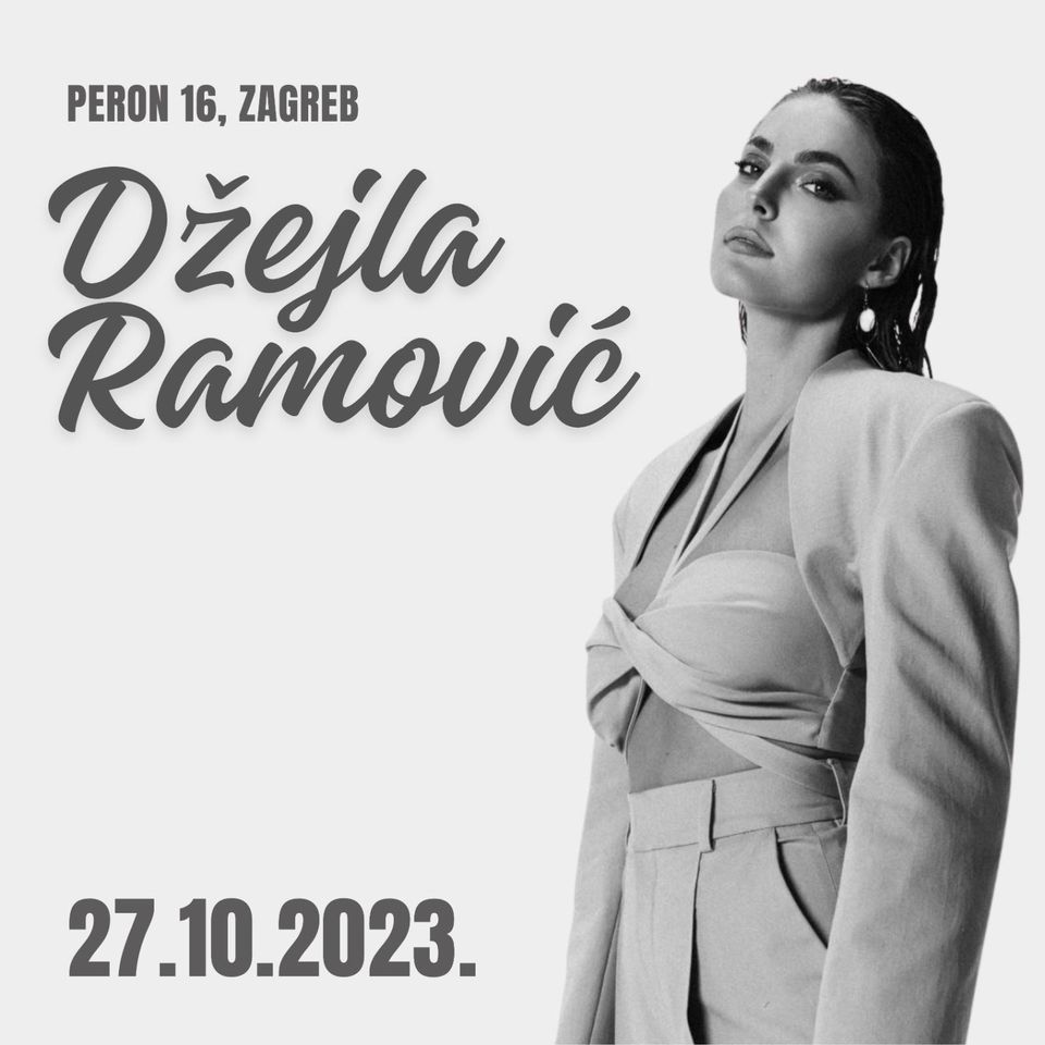 D\u017eejla Ramovi\u0107 po prvi put u Zagrebu!