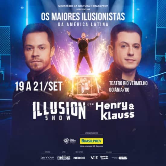 Illusion Show com Henry & Klauss - Goi\u00e2nia