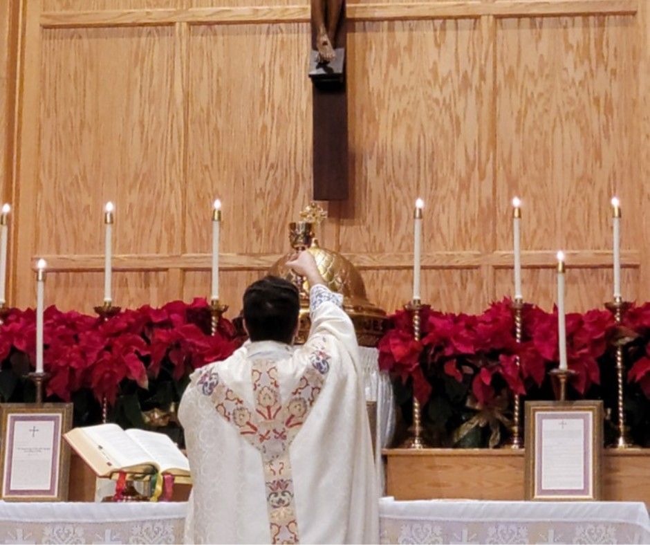 Christmas Eve Mass in Traditional English  St. Alban's Catholic Church - Ordinariate in 