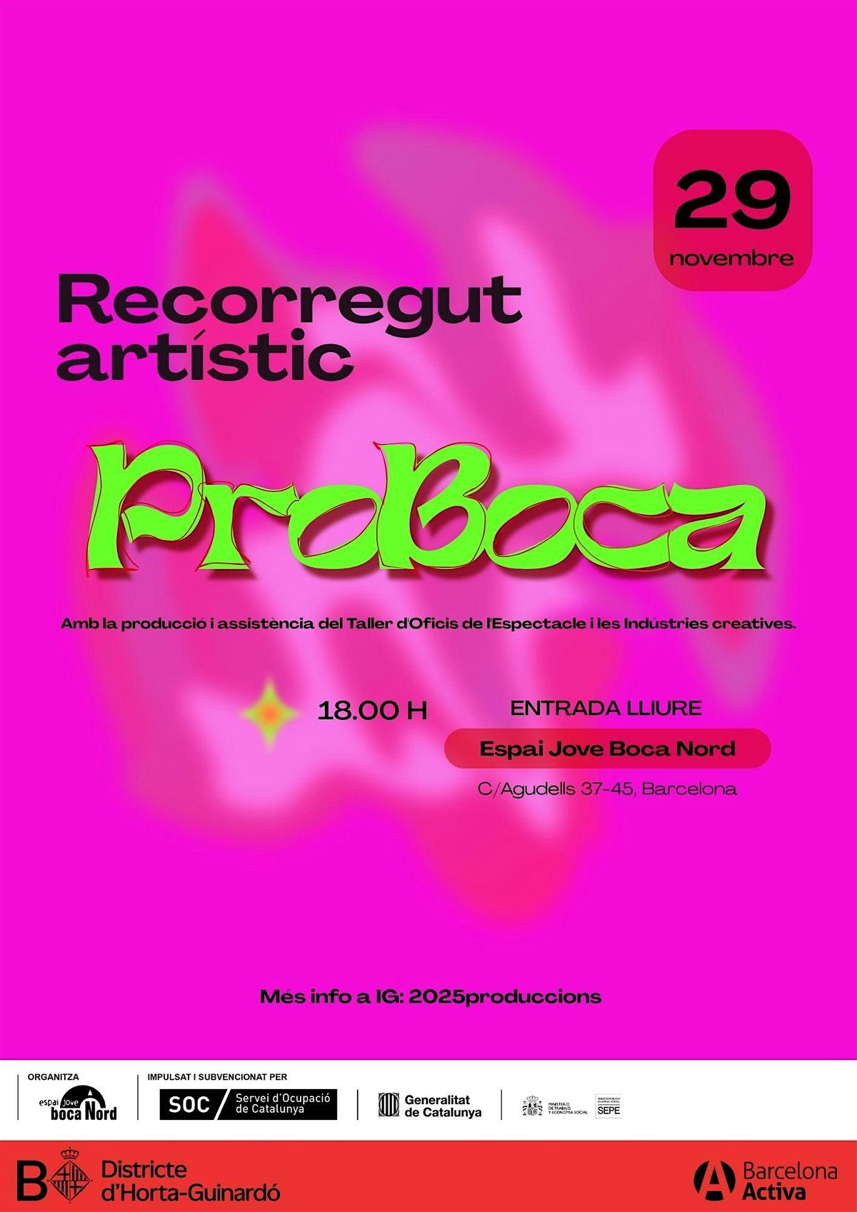 PROBOCA - Recorregut art\u00edstic