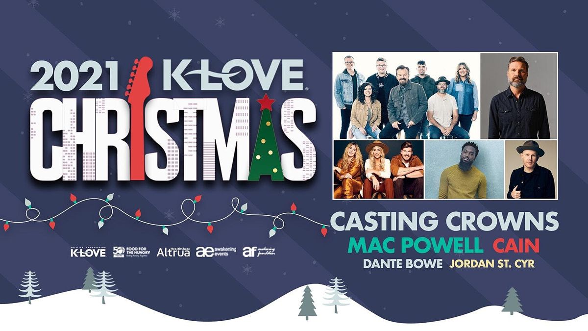 Klove Christmas Tour 2022 Illinois Food For The Hungry Volunteer - Klove Christmas / South Barrington, Il |  Willow Creek Church Drive, South Barrington, Il | December 10, 2021