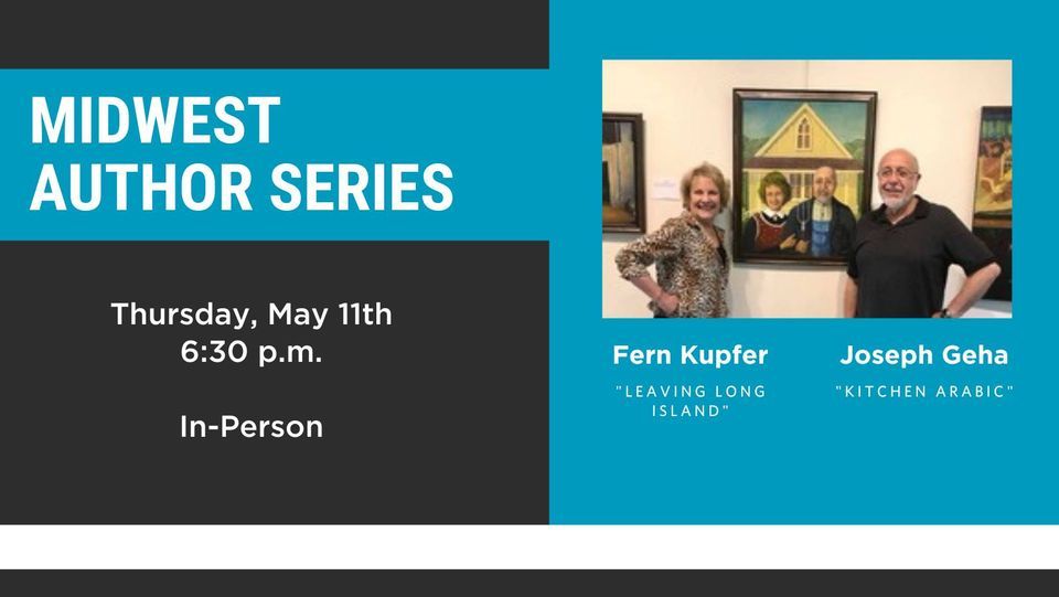 Midwest Author Series: Fern Kupfer & Joseph Geha