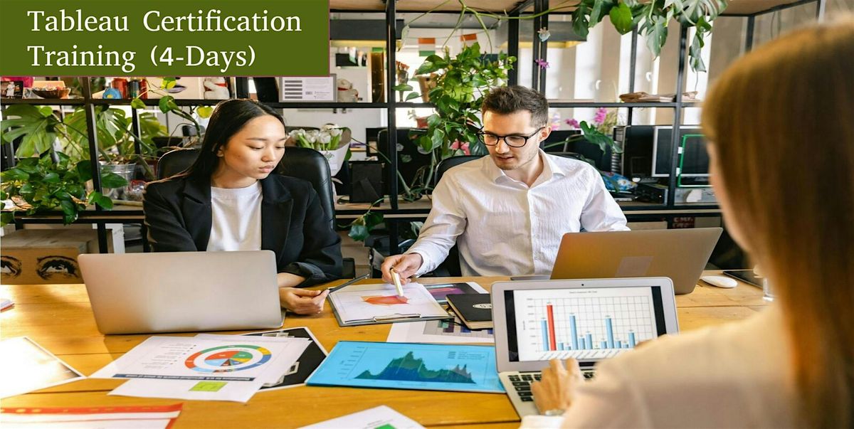 Tableau Certification 4-Day Interactive Training in Hillsboro, OR