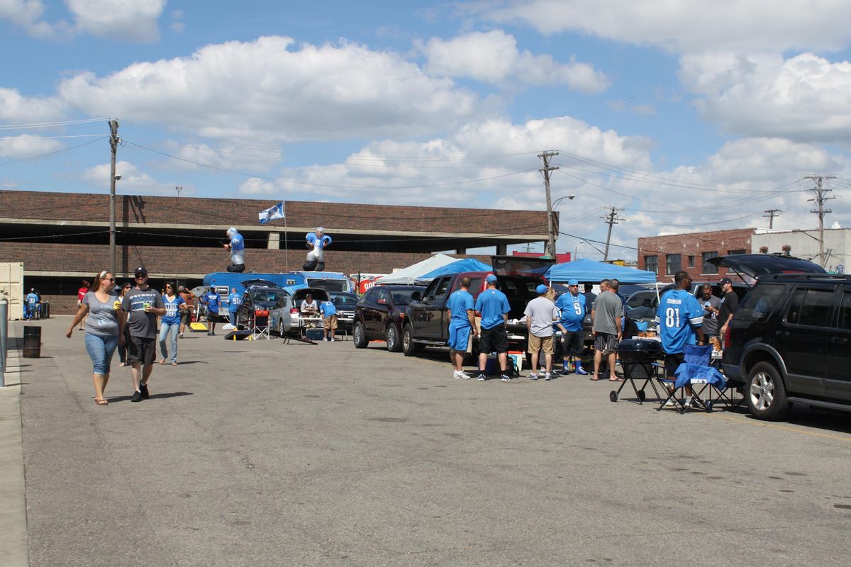 Detroit Lions Eastern Market Tailgating (October, November, January)