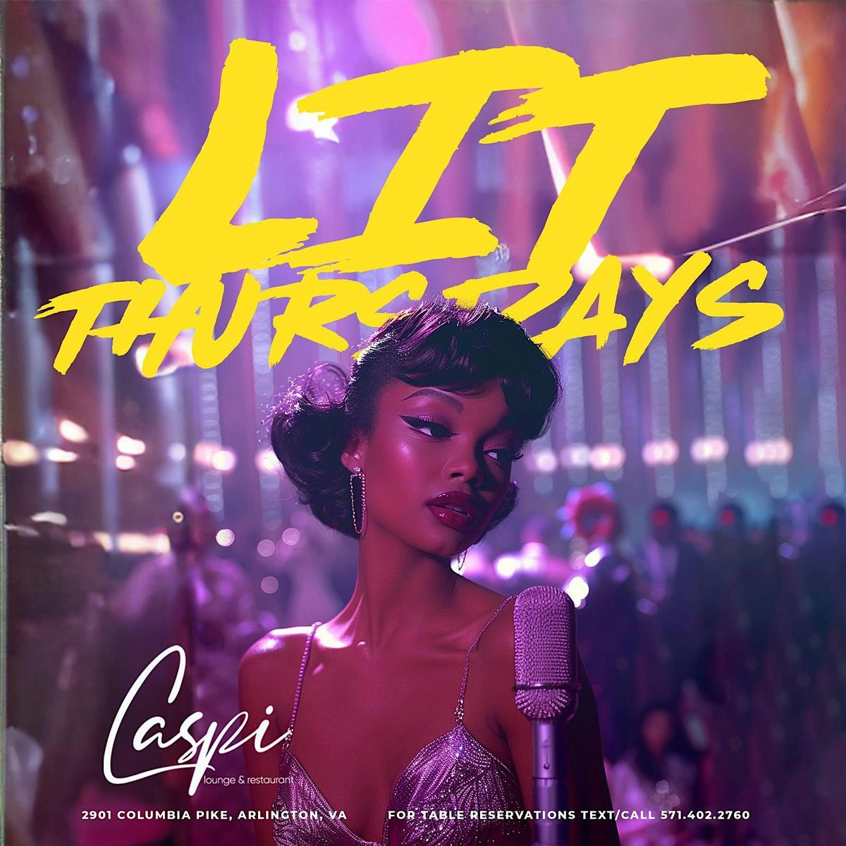 LIT Thursdays (FOOD \u2022 DRINKS \u2022 VYBZ \u2022 HOOKAH)