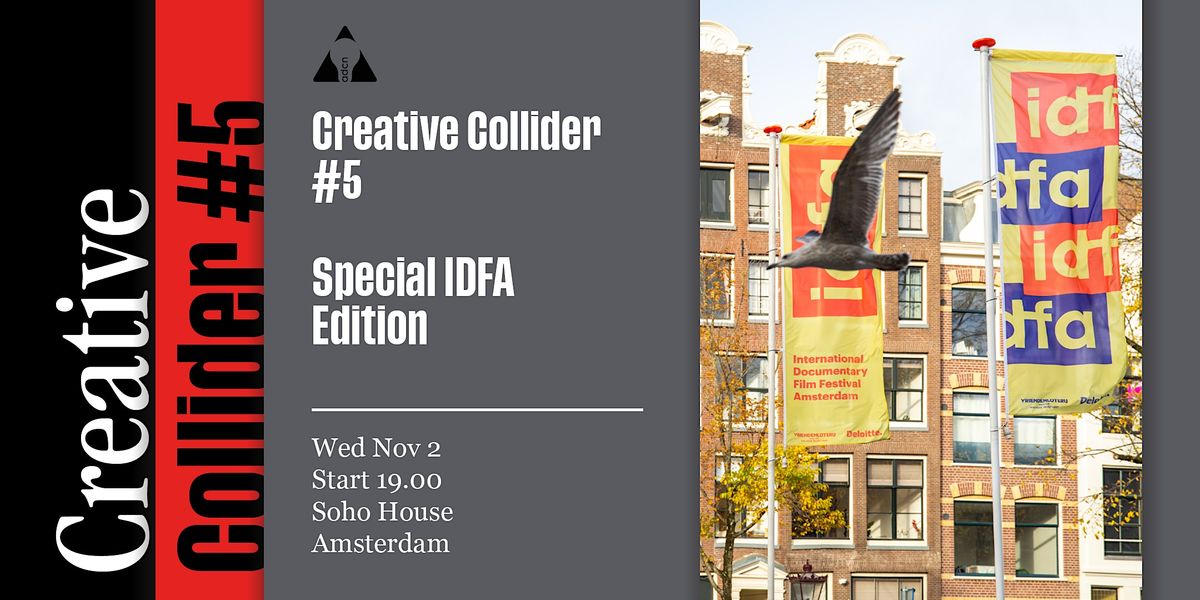 Creative Collider #5 at Soho House Amsterdam on 2nd November, 2022