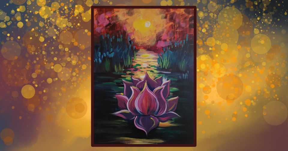 Sip and Paint (Morning Lotus) Spokes on Southern, Gilbert, AZ April