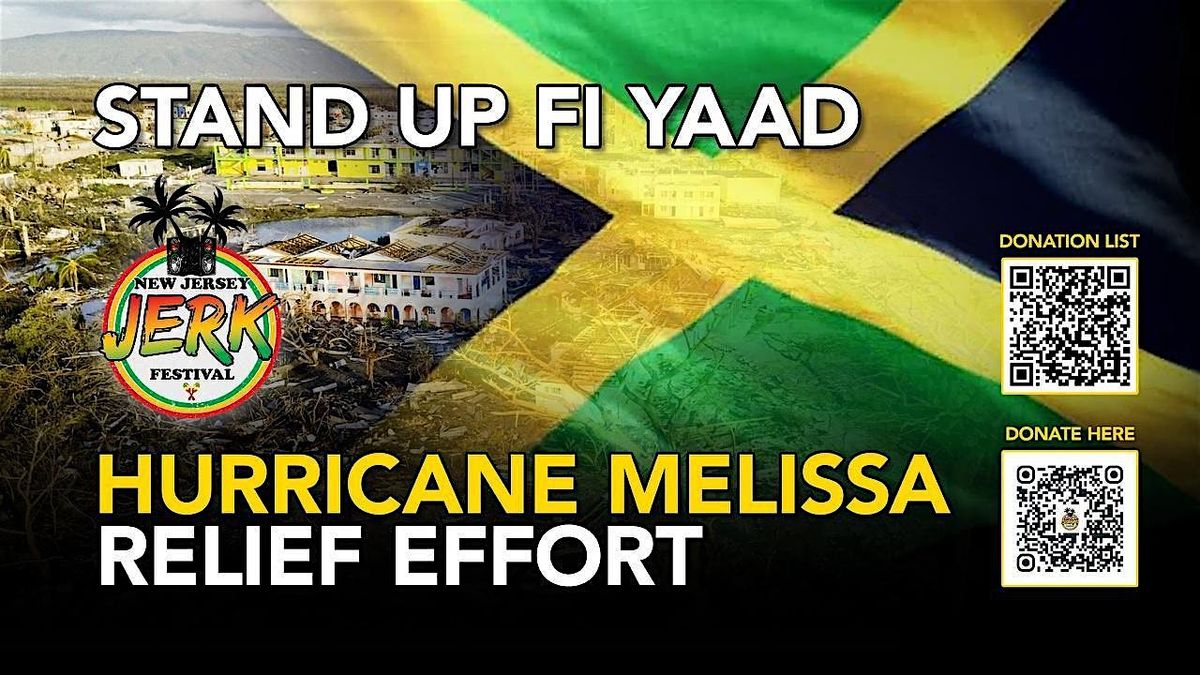 New Jersey Jerk Festival: Jamaica Hurricane Melissa Relief Benefit