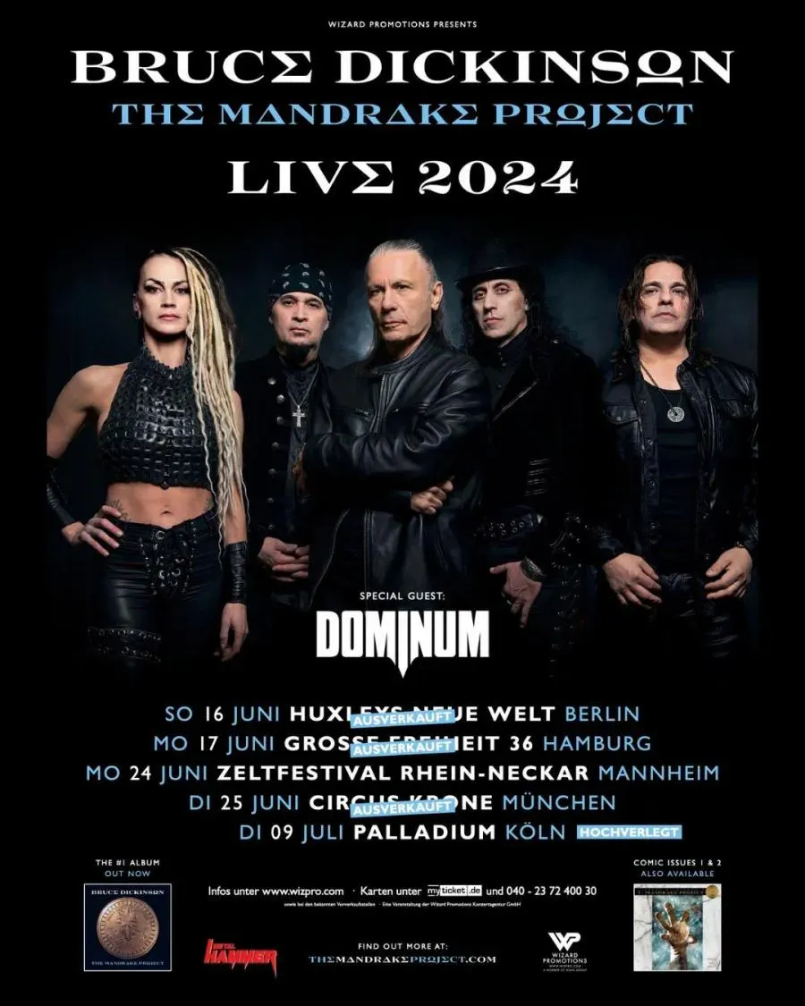 Bruce Dickinson at The Fillmore Silver Spring