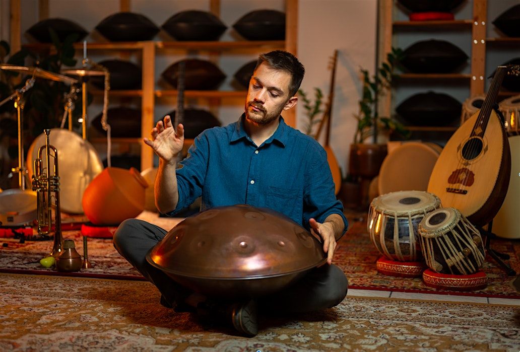 Handpan Private Concert by Peter Bognar from MAG Instruments, Hungary