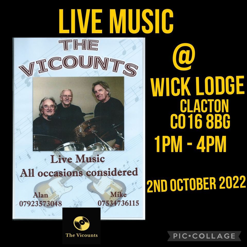 The Vicounts | The Wick Lodge Bar & Restaurant, Clacton-on-sea, EN ...