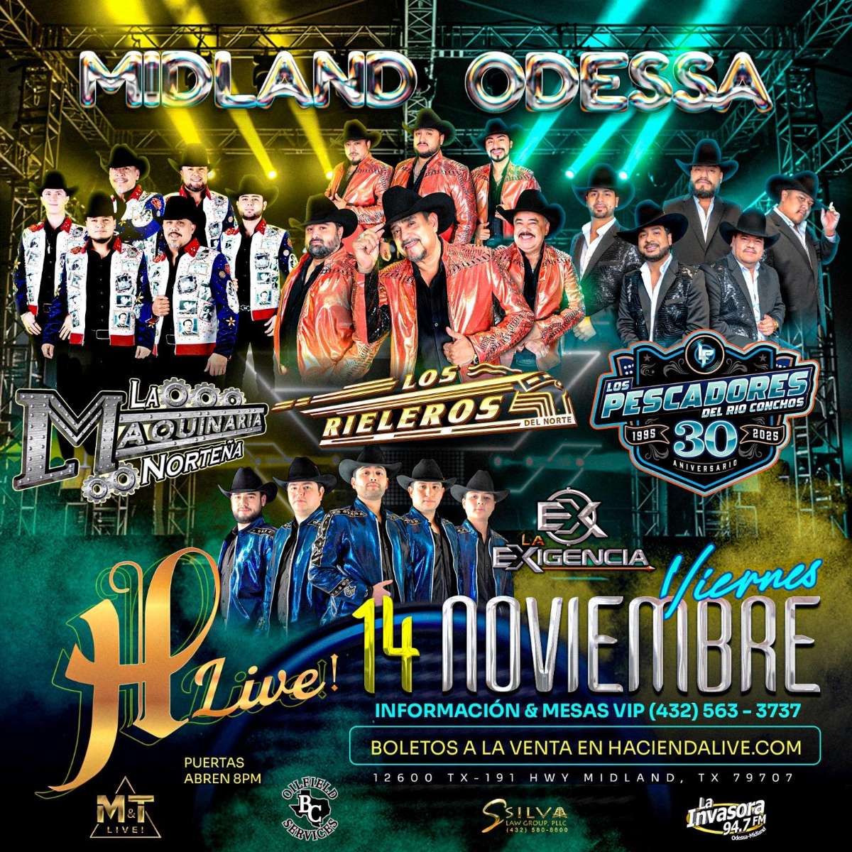 Maquinaria - Rierelos y Pescadores