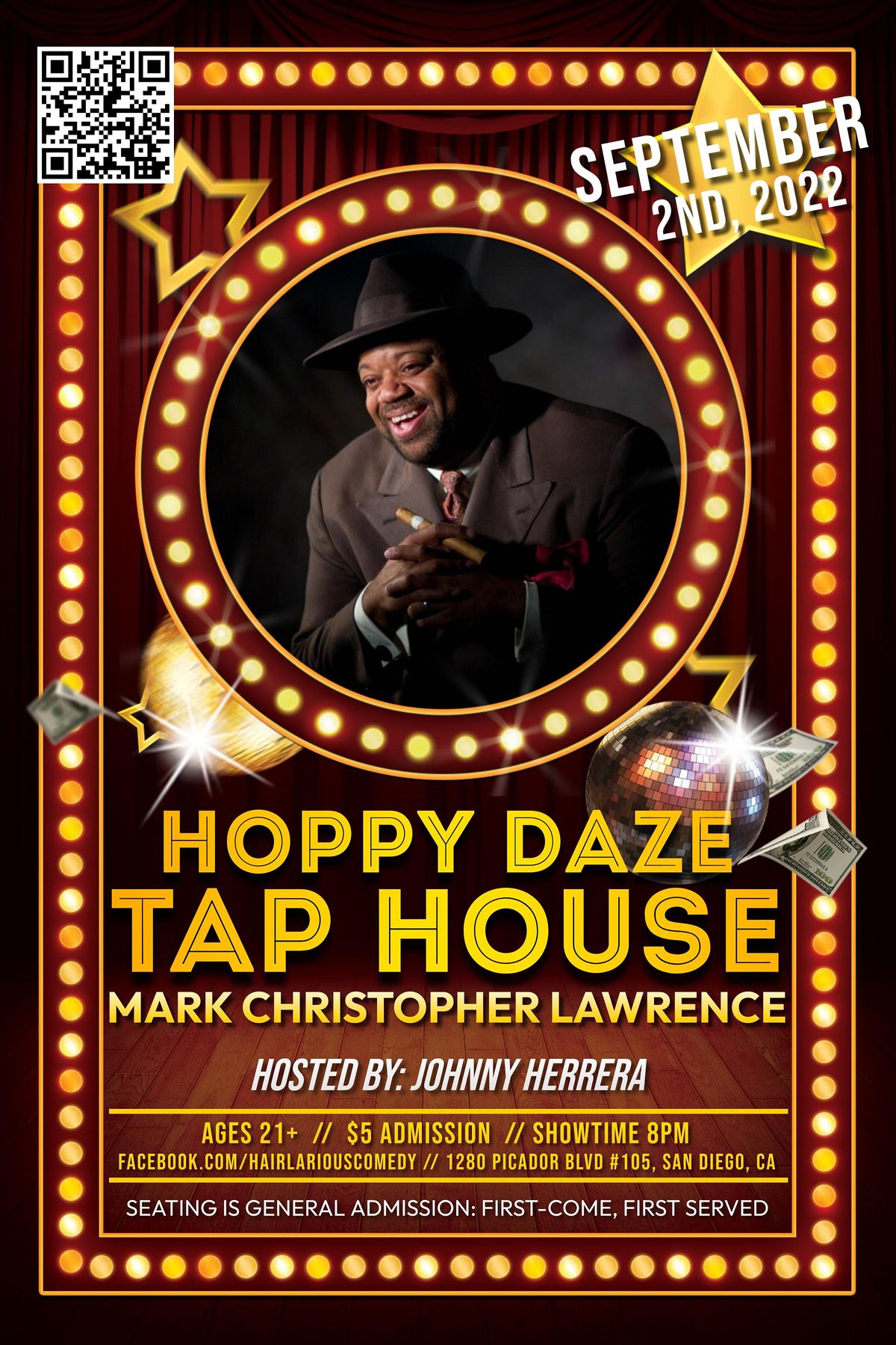 HAIRlarious Comedy Show W/ Mark Christopher Lawrence & Friends | Hoppy ...