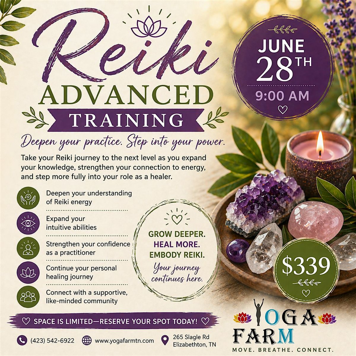 Advanced Reiki Training
