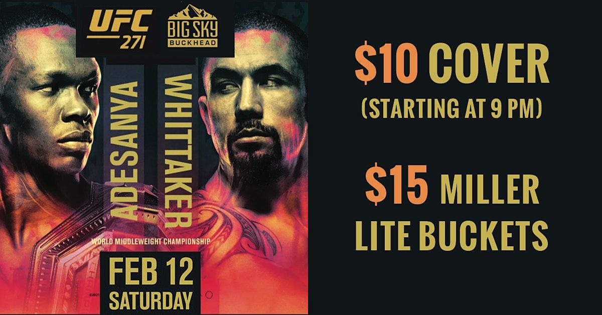 UFC 271 Watch Party at Big Sky Buckhead