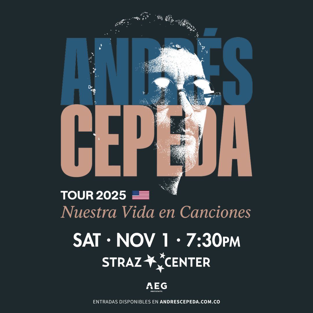 Andres Cepeda: Nuestra Vida en Canciones at Lincoln Theatre DC