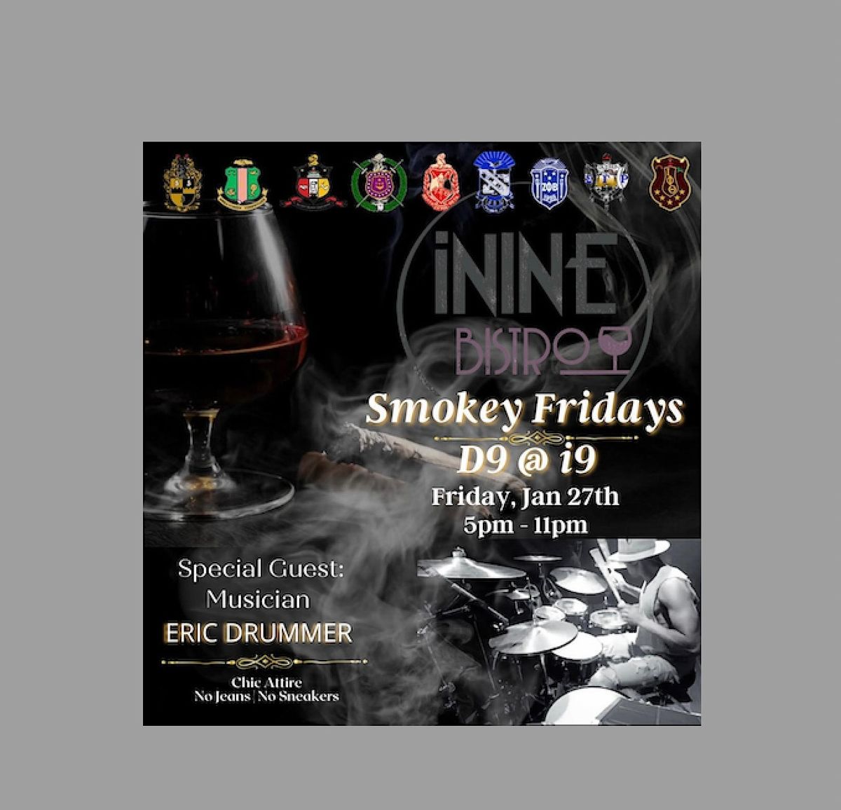 Smokey Fridays | D9 @ i9 Afterwork Networking