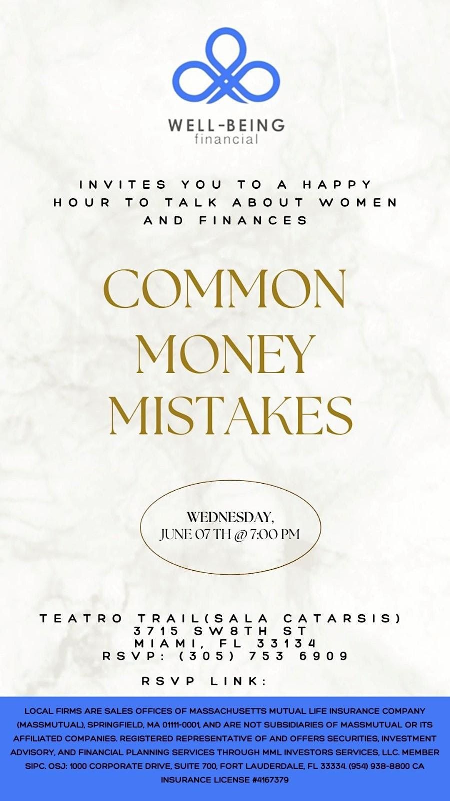 Common Money Mistakes