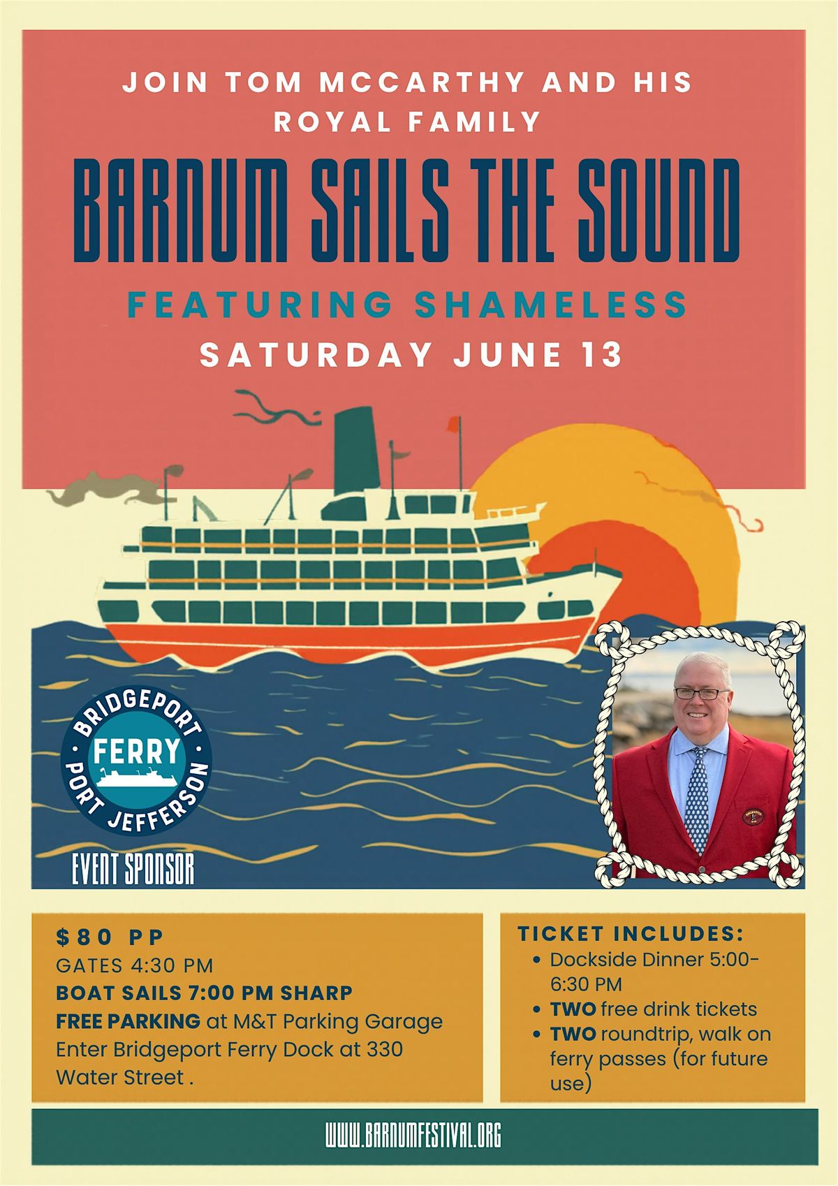 Barnum Sails the Sound