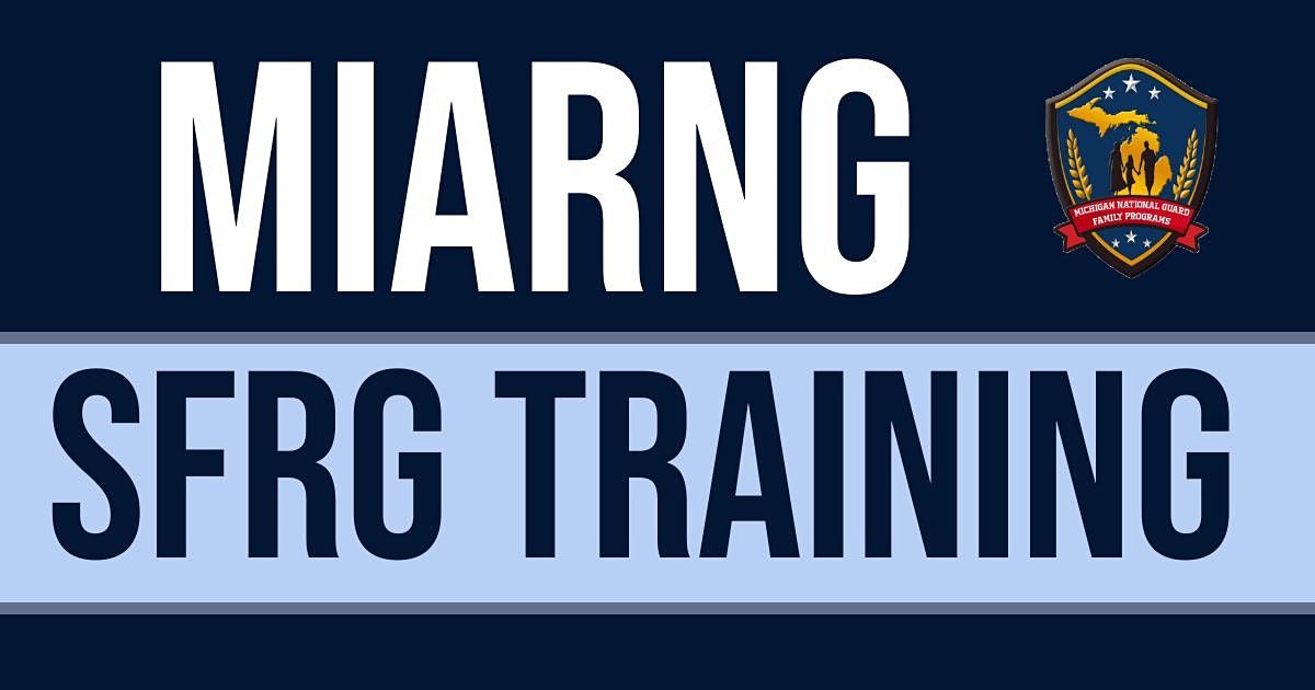 SFRG Command Family Readiness Representative (CFRR) Training at Online ...