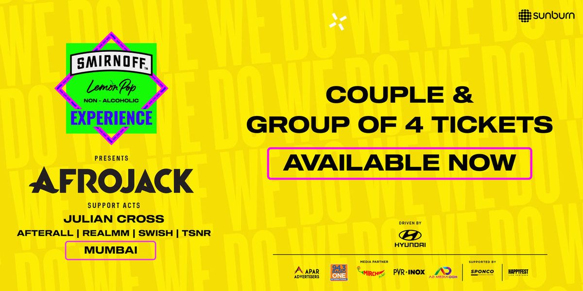 Smirnoff Experience ft. AFROJACK - Mumbai