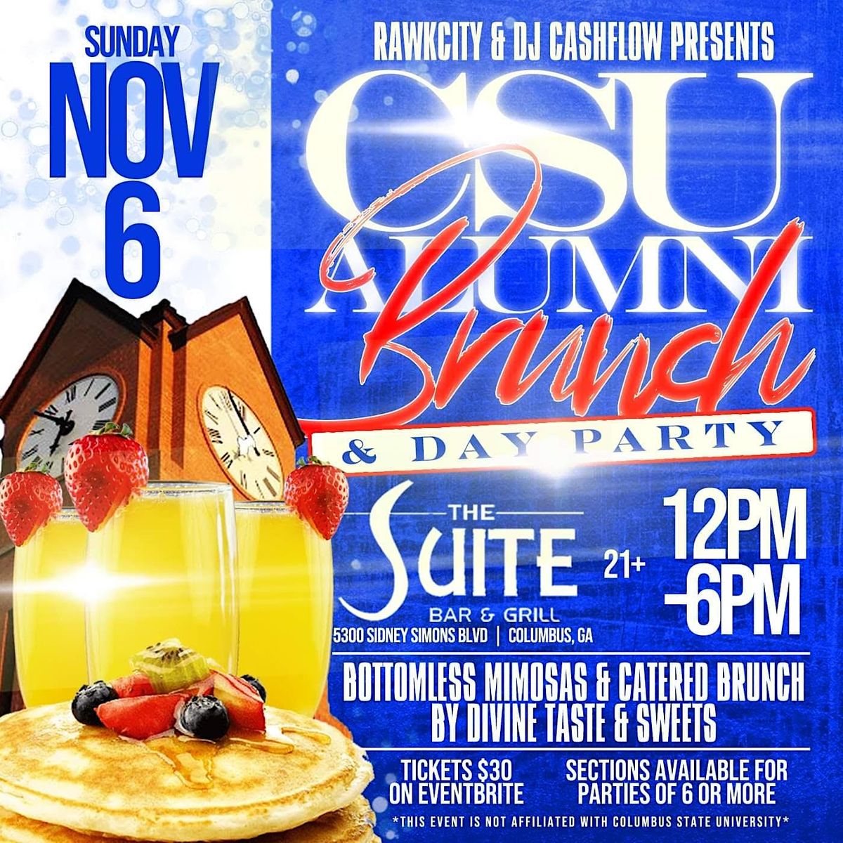 Melanin and Mimosas: CSU ALUMNI BRUNCH Edition at The Suite Bar & Grill ...