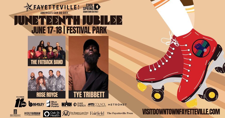 Jubilee in Downtown Fayetteville 2023 Festival Park, Fort