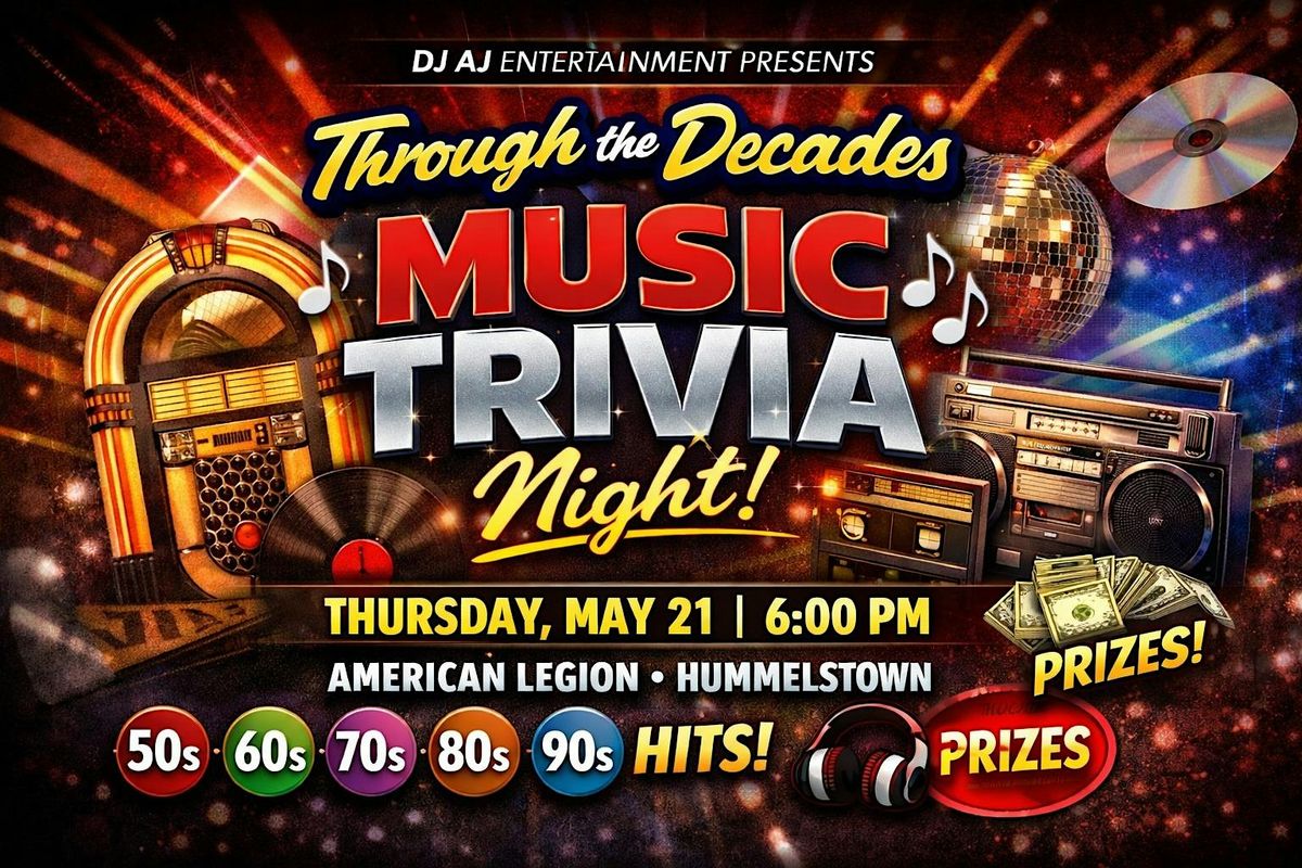 Music Trivia - Through the Decades!