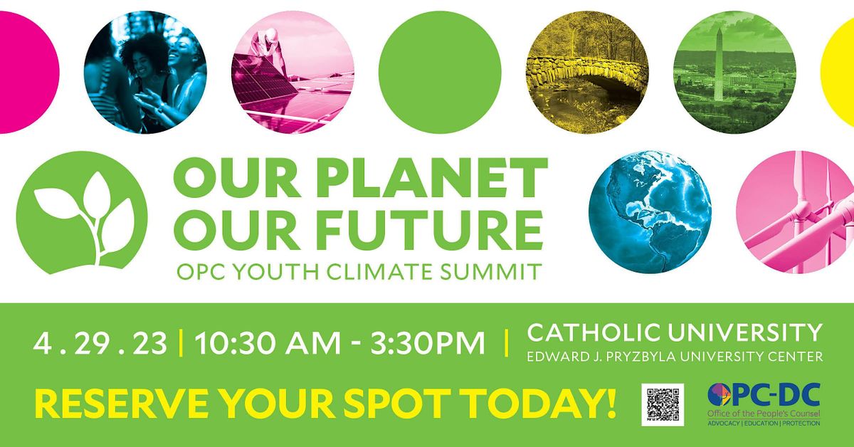 Our Planet, Our Future - An OPC Youth Climate Summit
