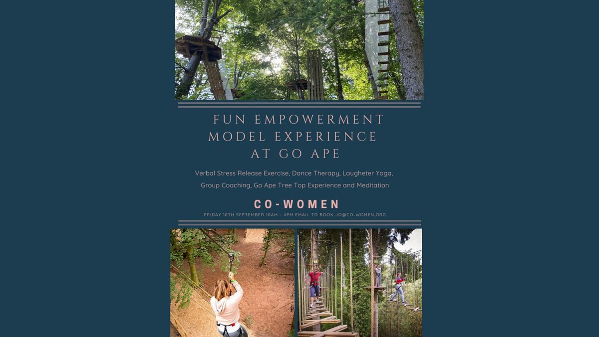 Fun Empowerment Model Experience Day At Go Ape Go Ape Crawley Treetop Adventure Forest Segways Zip Lines High Ropes November 6 21