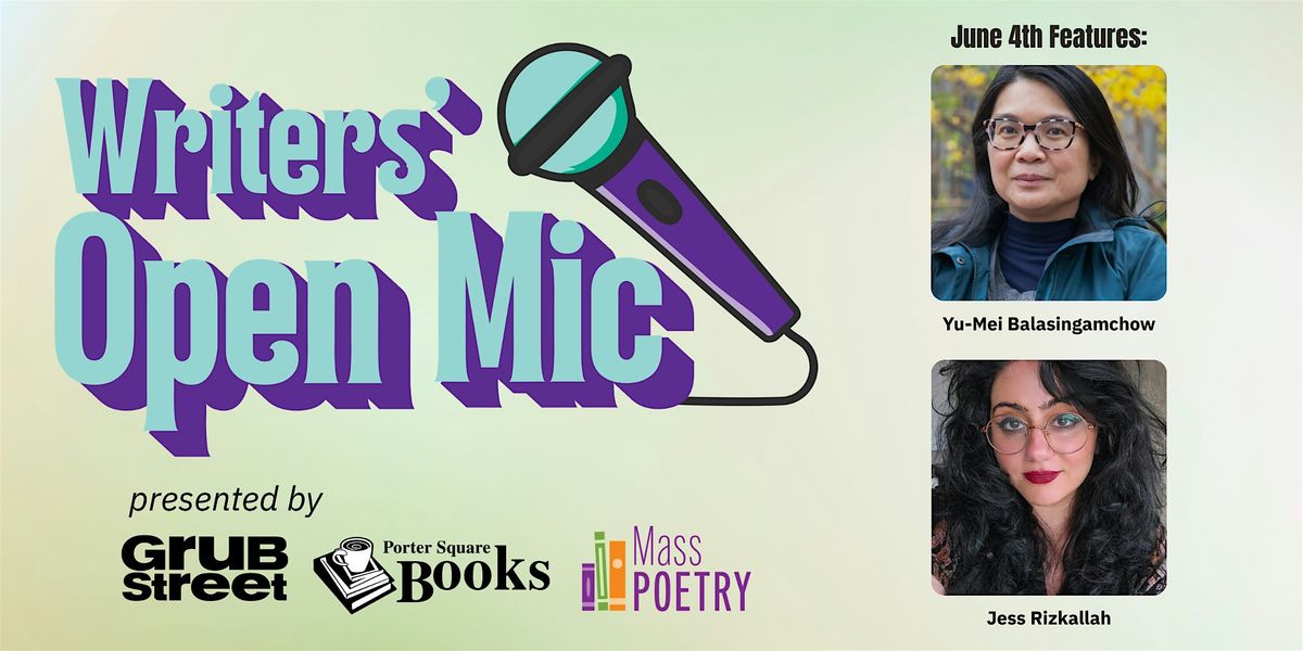 Writers' Open Mic: June 4