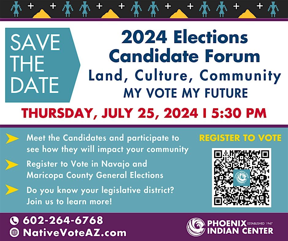 2024 Elections Candidate Forum: Land, Culture, Community, My Vote My ...
